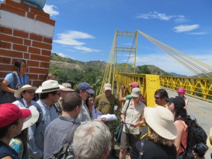 While we took photos of the river, passing Colombians took photos of us.