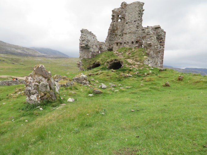 The spooky ruins of Castle Ardvreck.